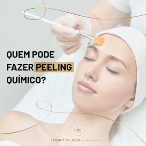 peeling quimico quem pode fazer